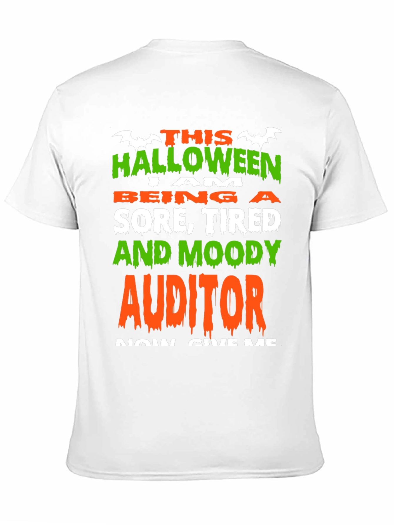 Funny Halloween Auditor T-Shirt