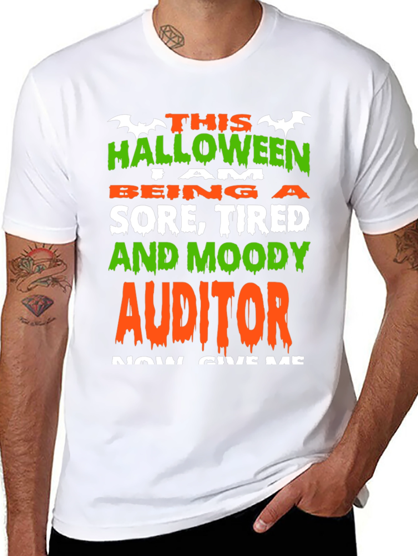 Funny Halloween Auditor T-Shirt