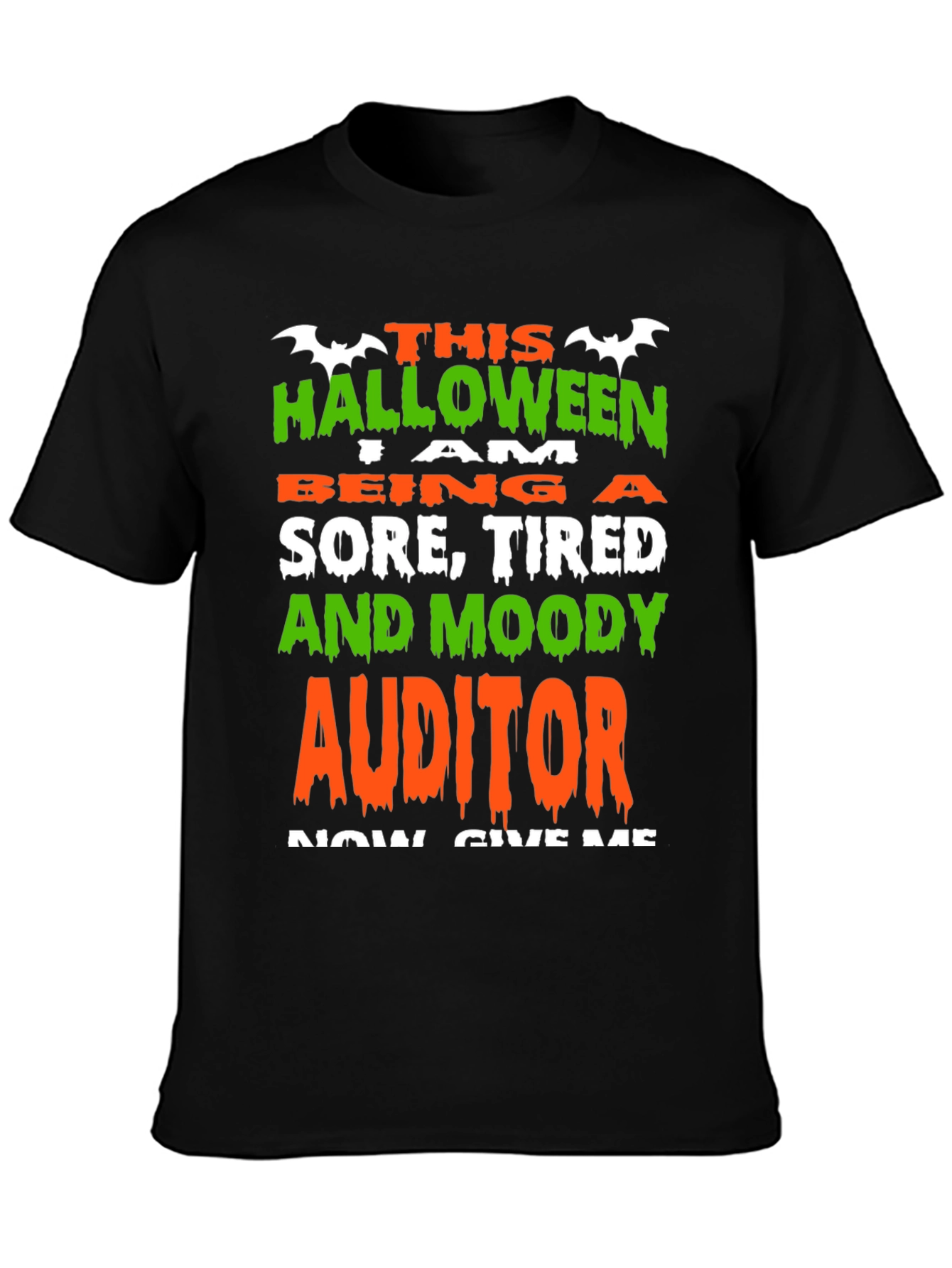 Funny Halloween Auditor T-Shirt
