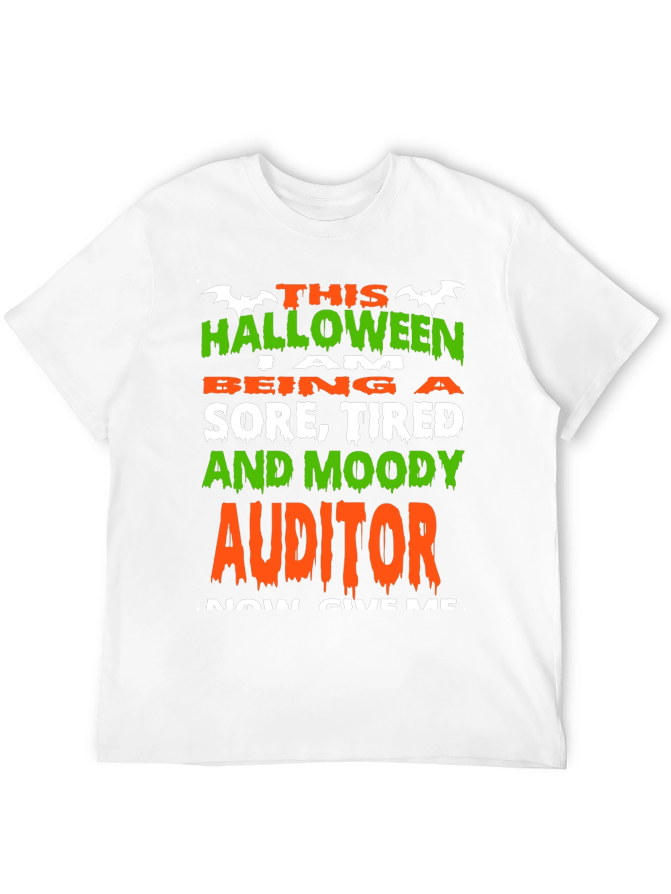 Funny Halloween Auditor T-Shirt