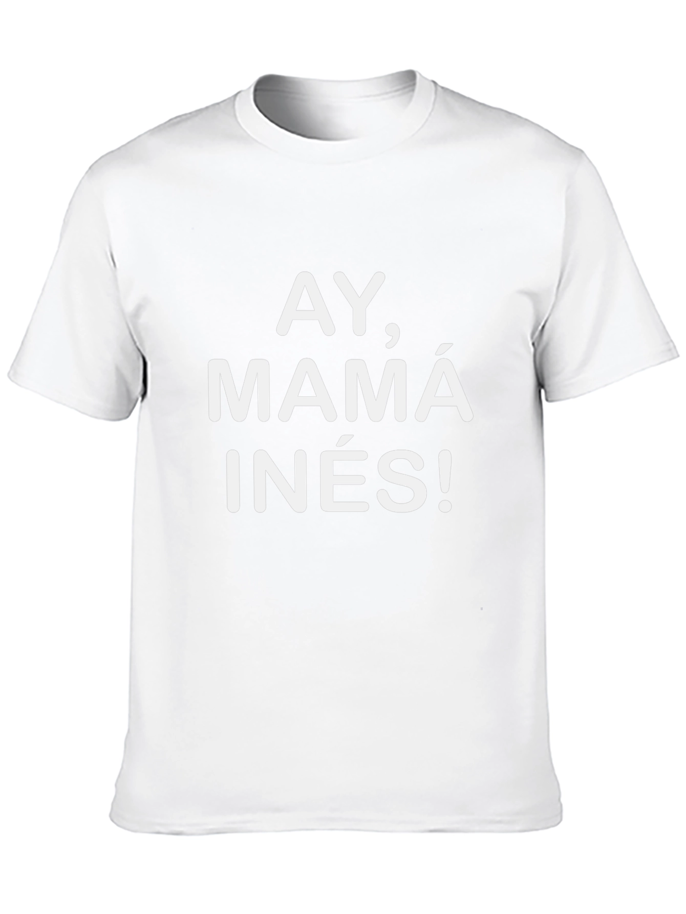 Ay Mama Inés! Black Graphic Tee Shirt