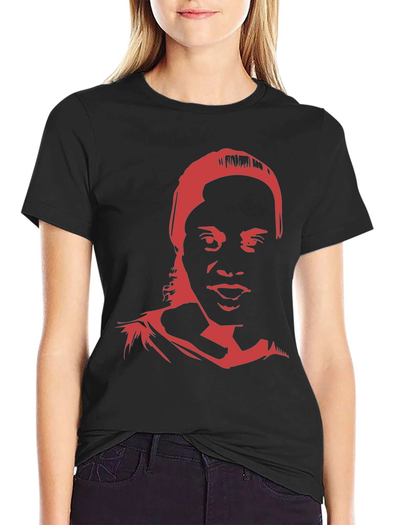 Ronaldinho Portrait Graphic Tee