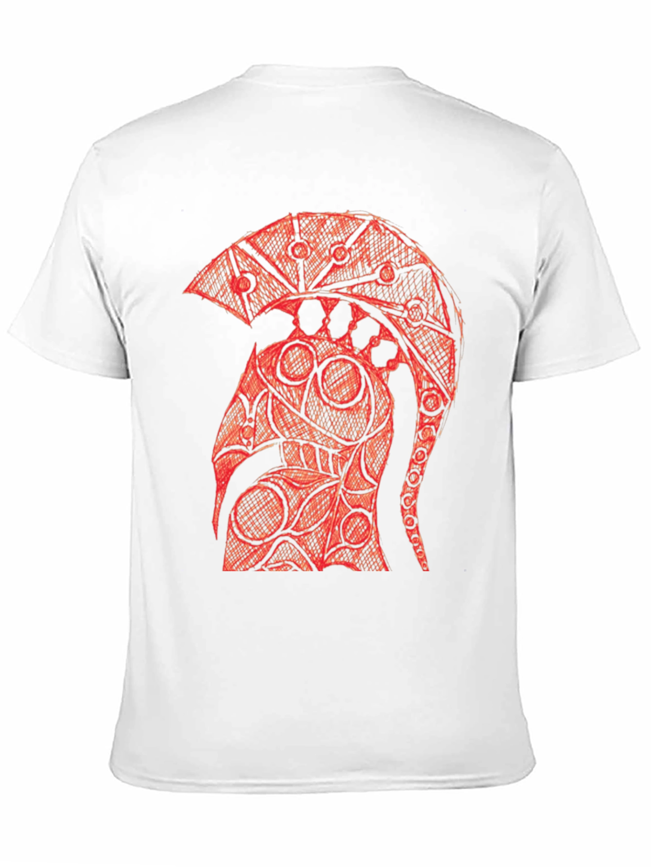 Spartan Helmet Graphic Tee - Bold Design Black T-Shirt