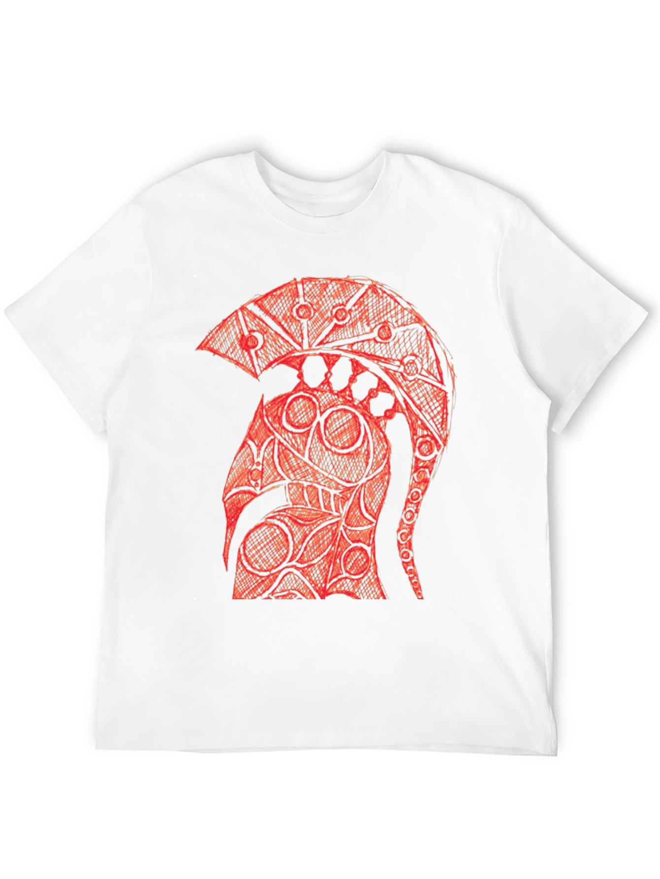 Spartan Helmet Graphic Tee - Bold Design Black T-Shirt