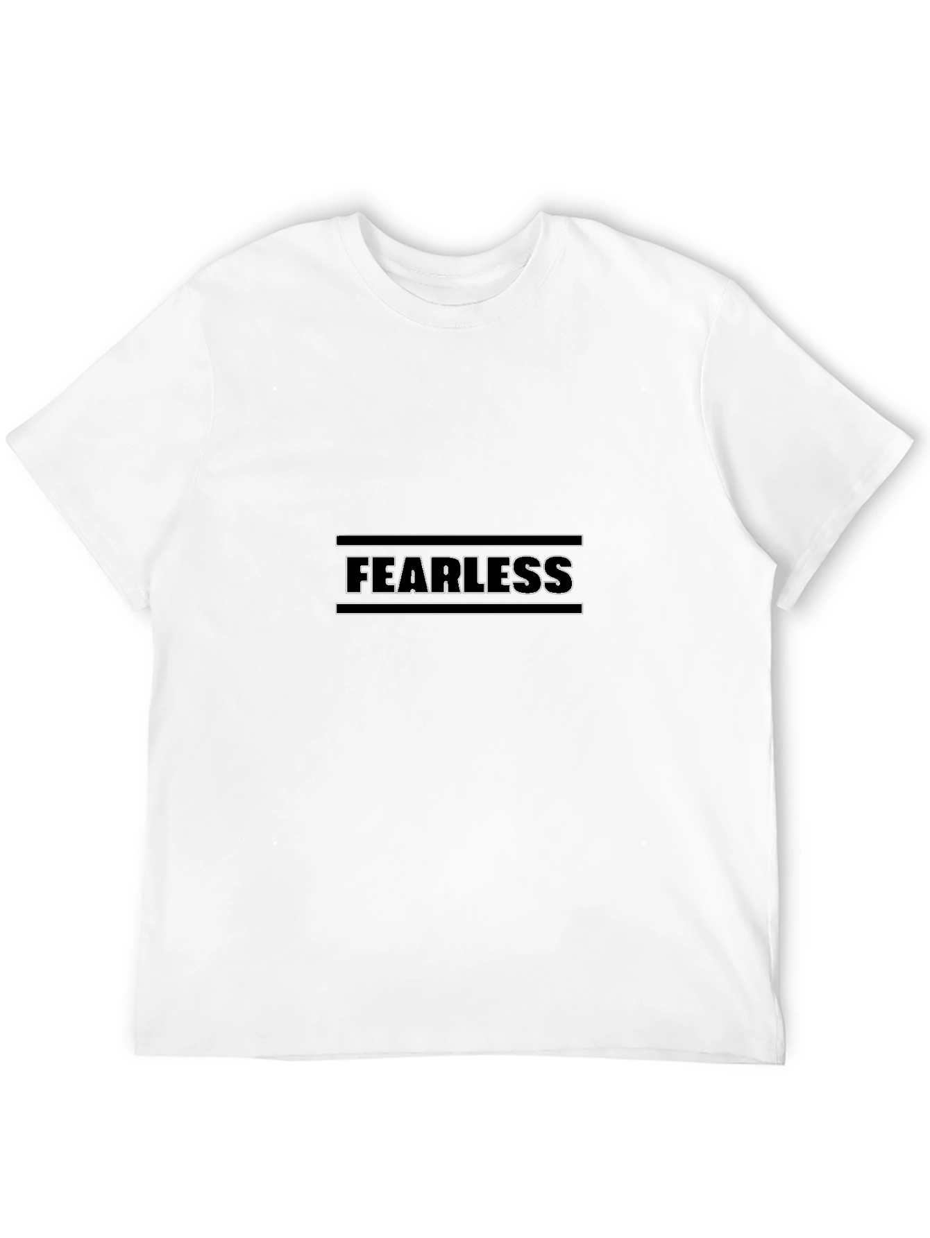 Fearless Black Graphic Tee