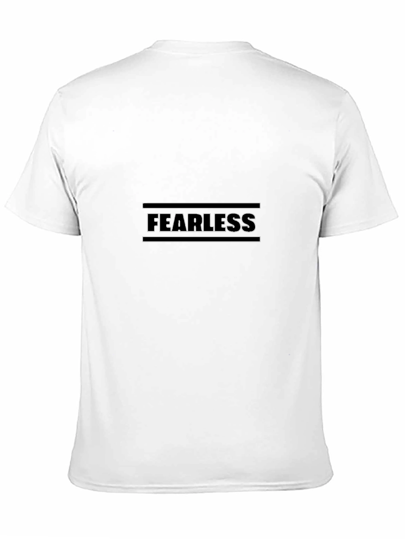 Fearless Black Graphic Tee