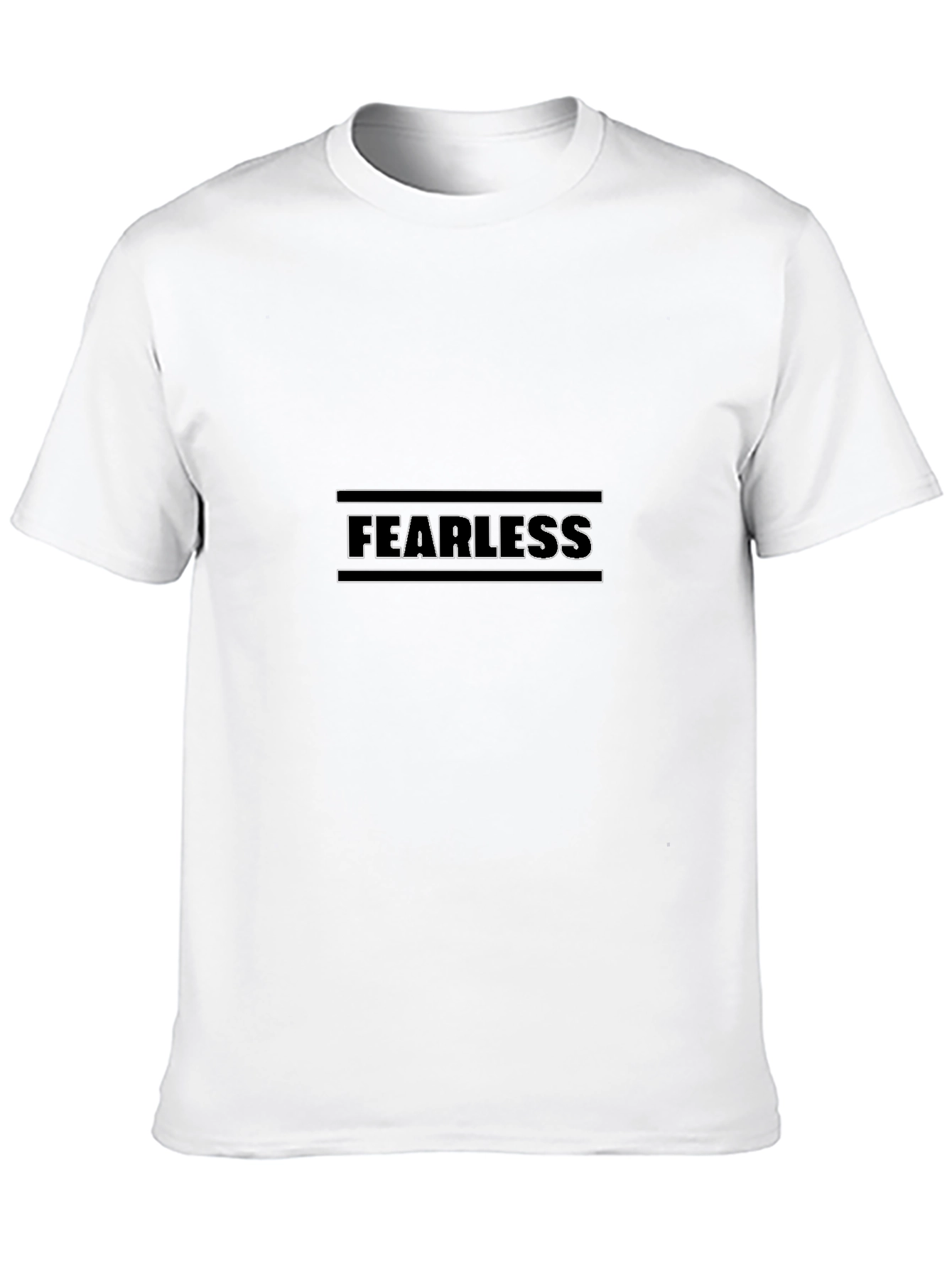 Fearless Black Graphic Tee