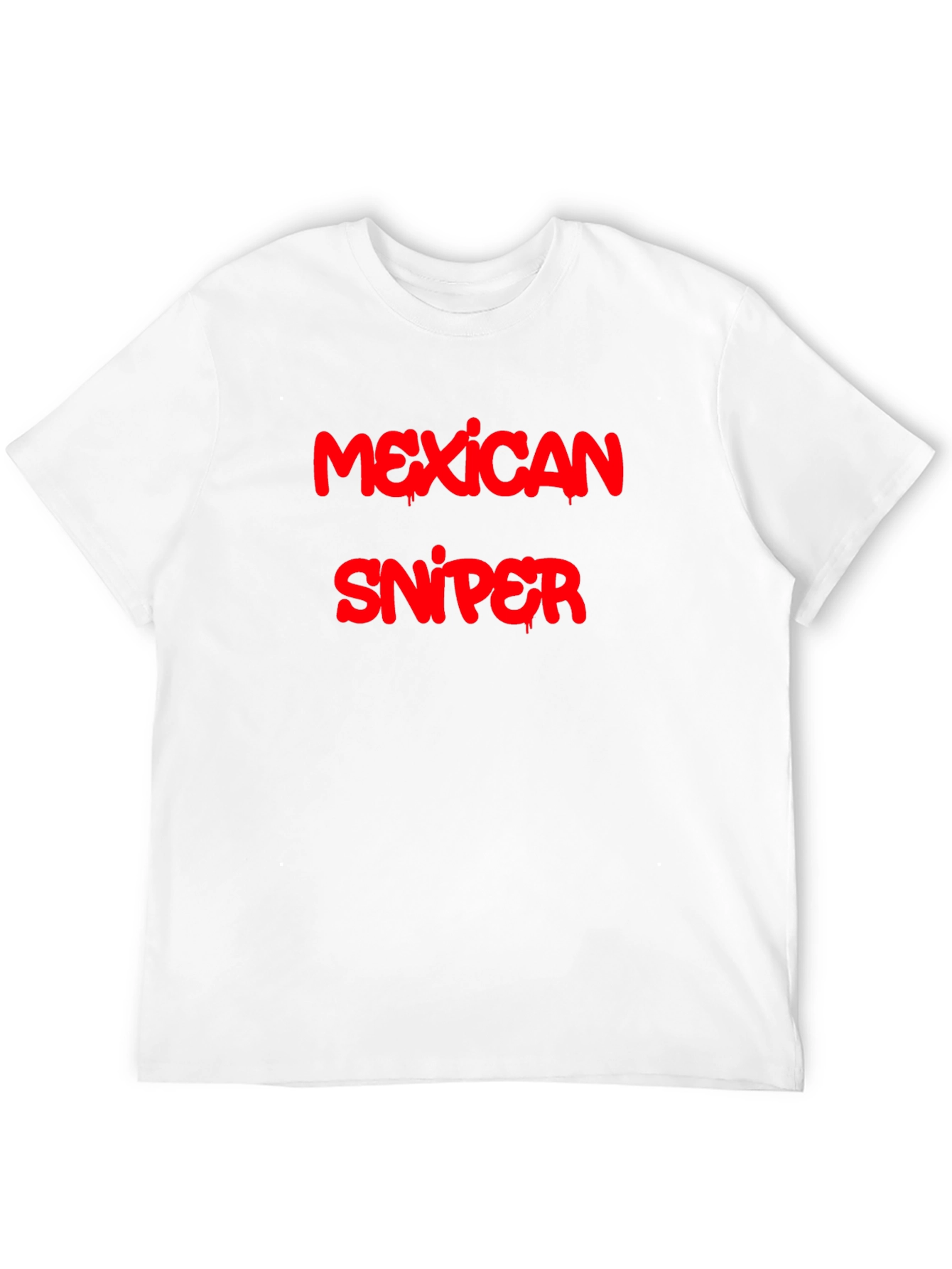 Mexican Sniper Graphic Tee - Black T-Shirt