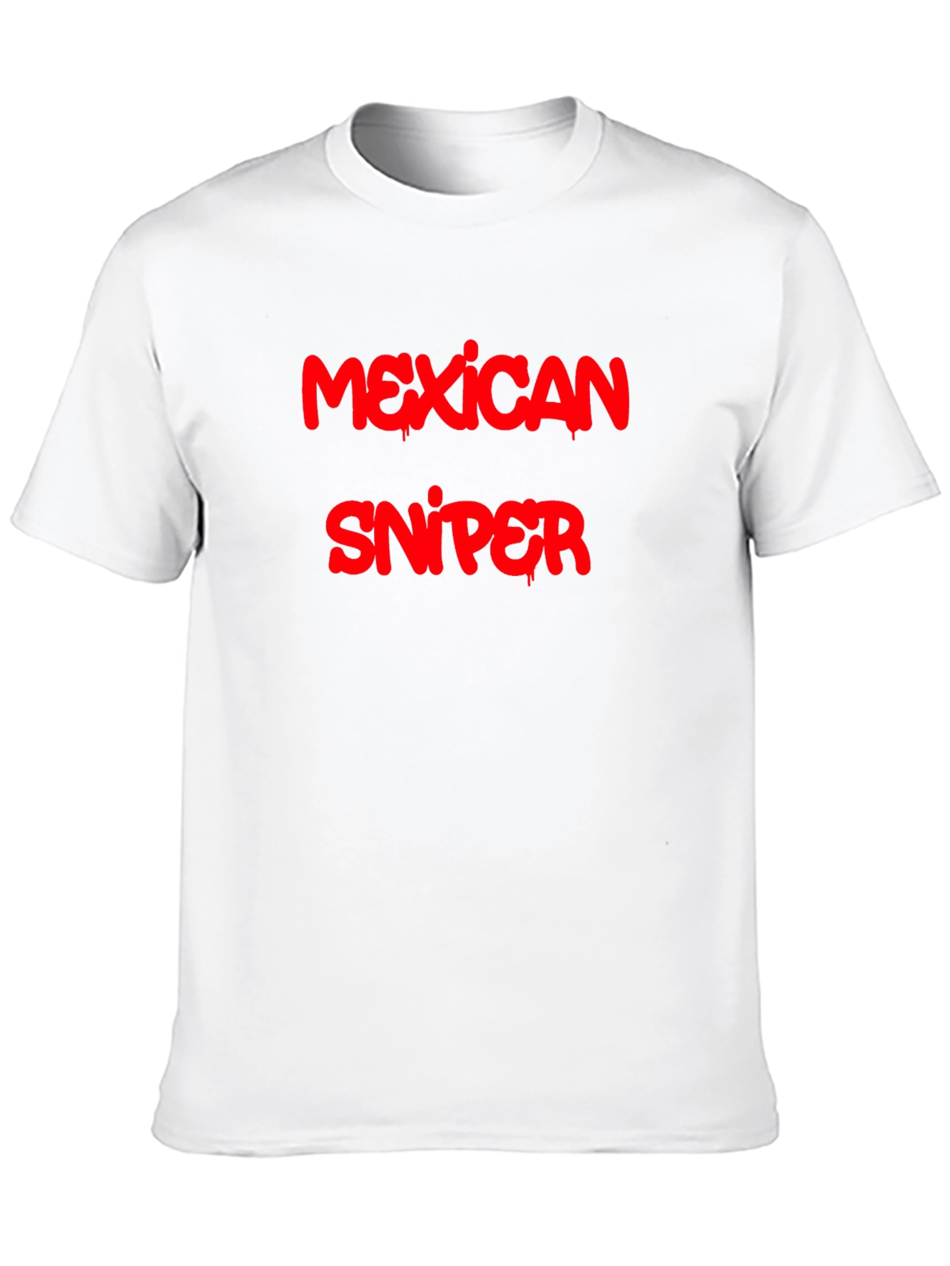 Mexican Sniper Graphic Tee - Black T-Shirt