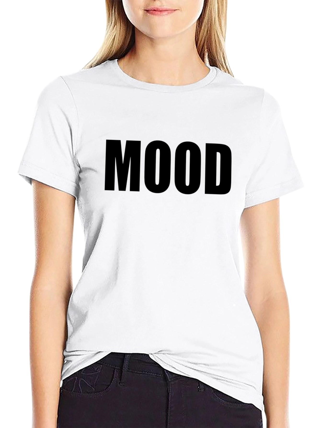 Mood Graphic T-Shirt Casual Wear