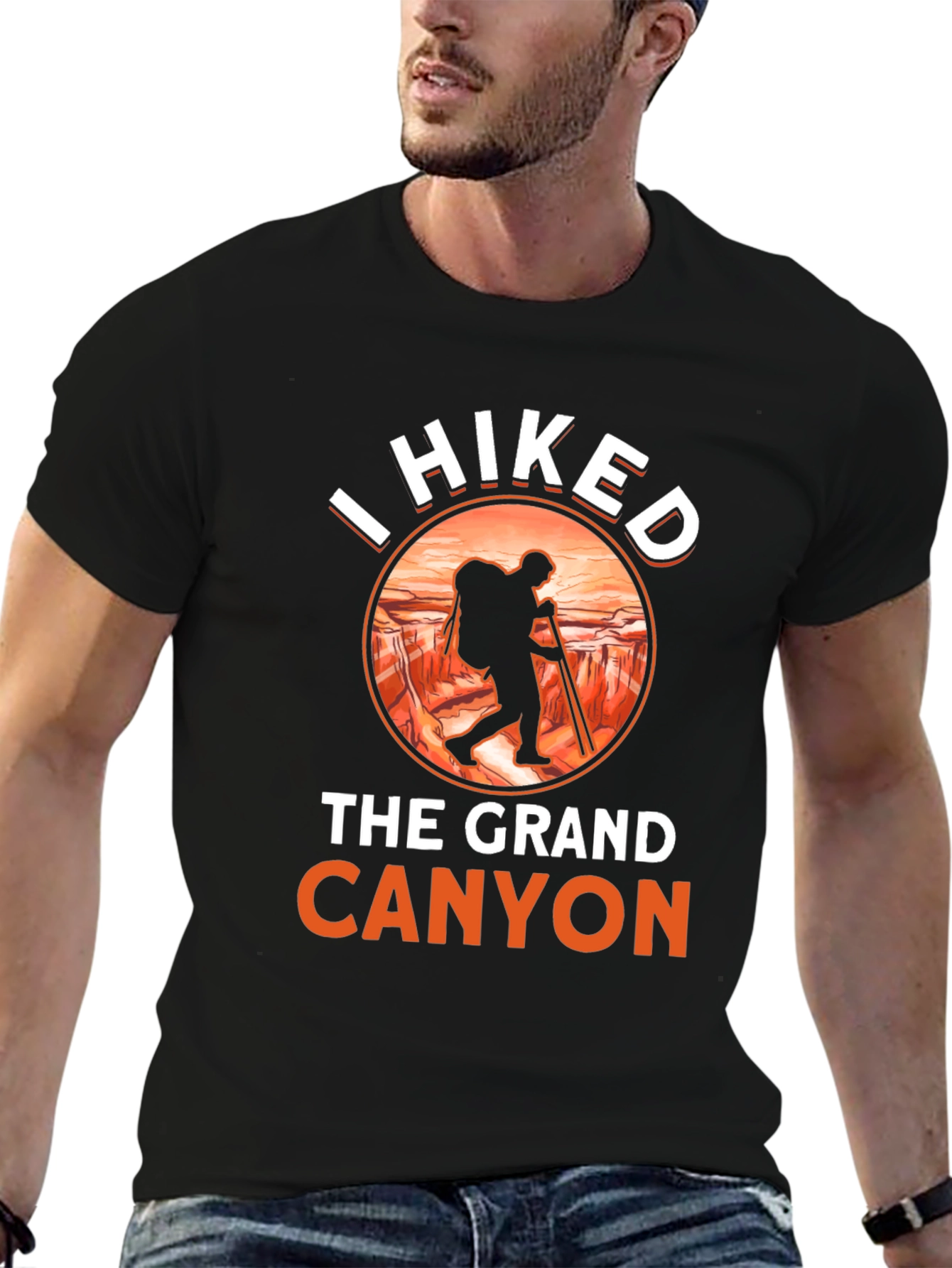 I Hiked The Grand Canyon Graphic Tee