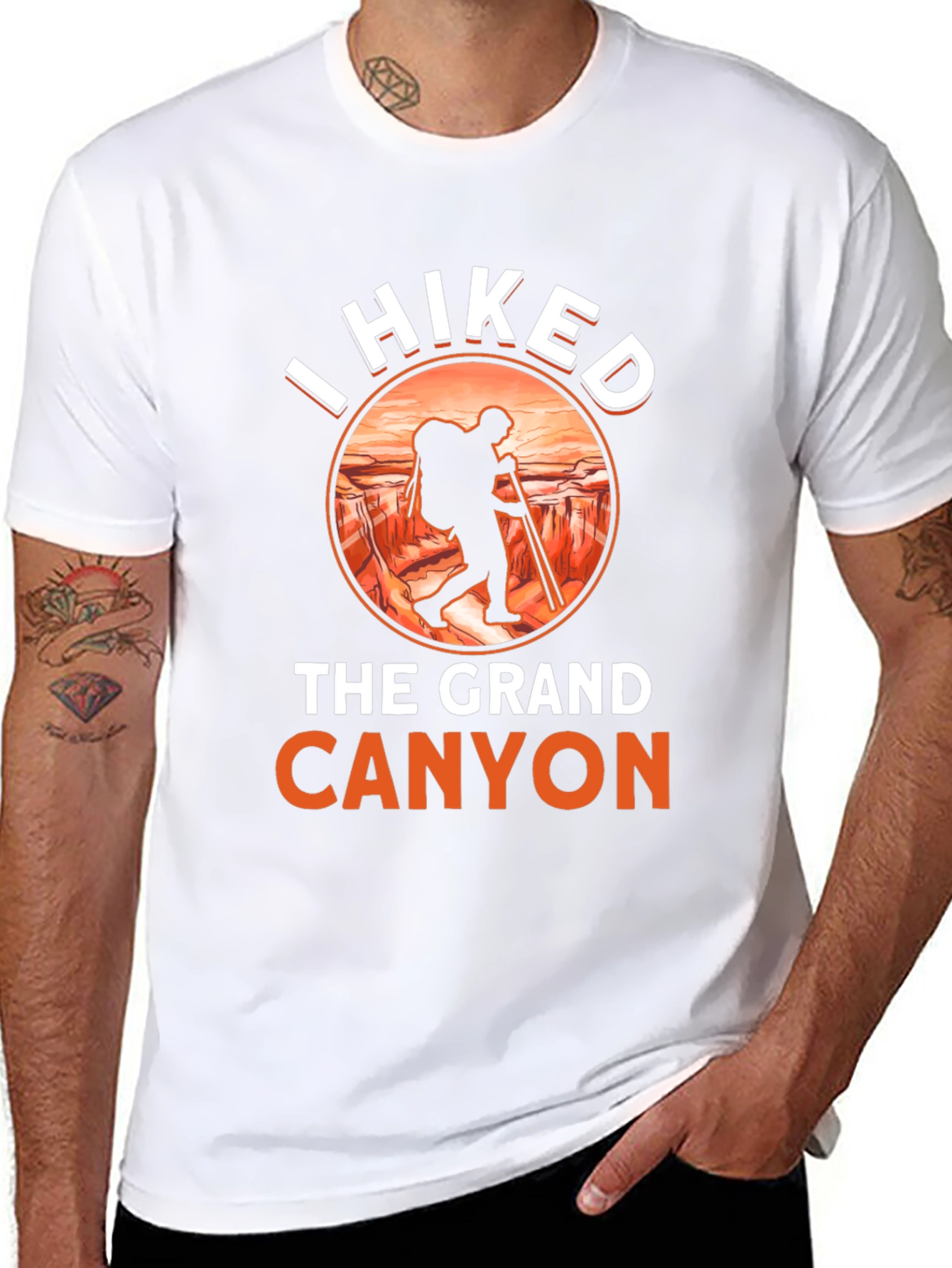 I Hiked The Grand Canyon Graphic Tee