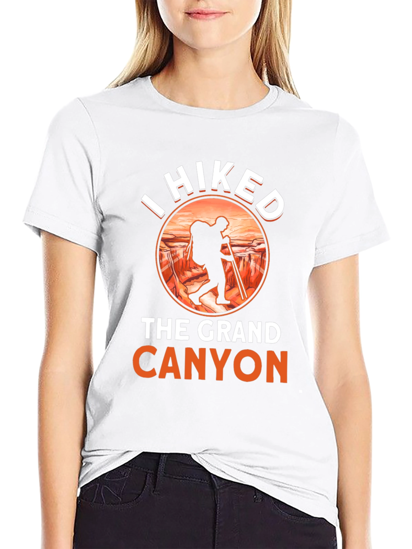 I Hiked The Grand Canyon Graphic Tee