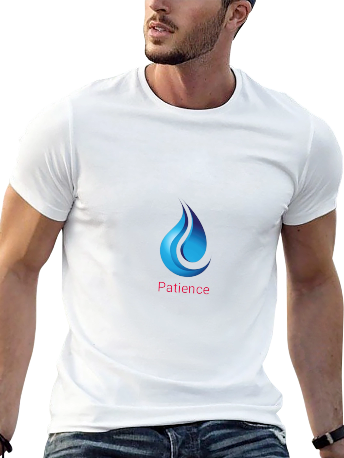 Patience Graphic Tee - Stylish Comfort Fit