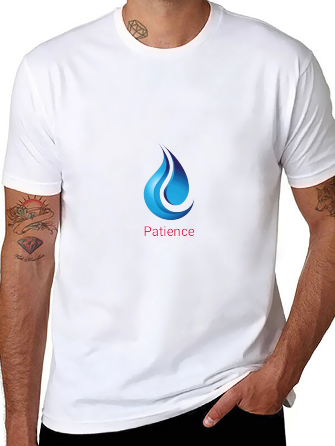 Patience Graphic Tee - Stylish Comfort Fit