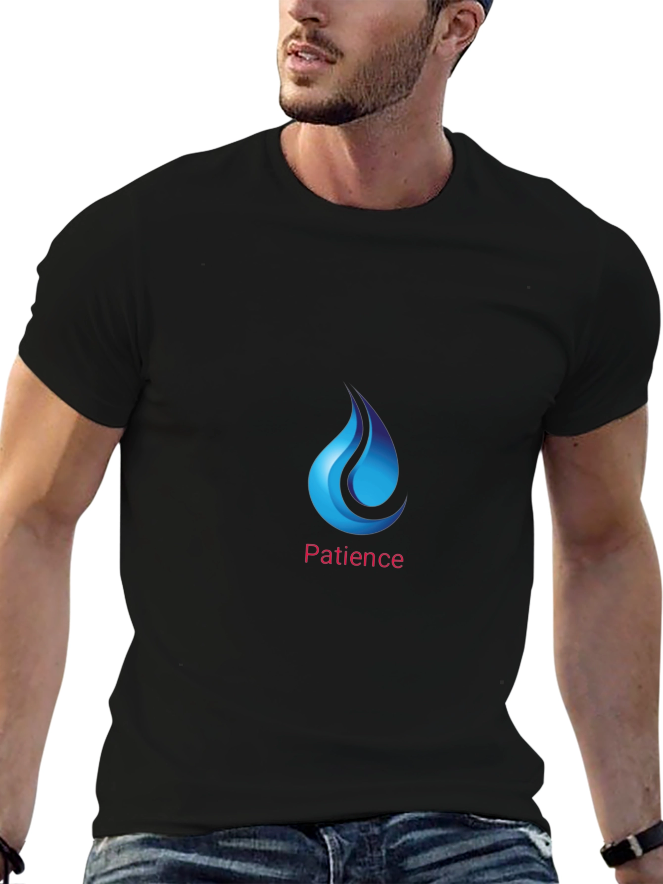 Patience Graphic Tee - Stylish Comfort Fit