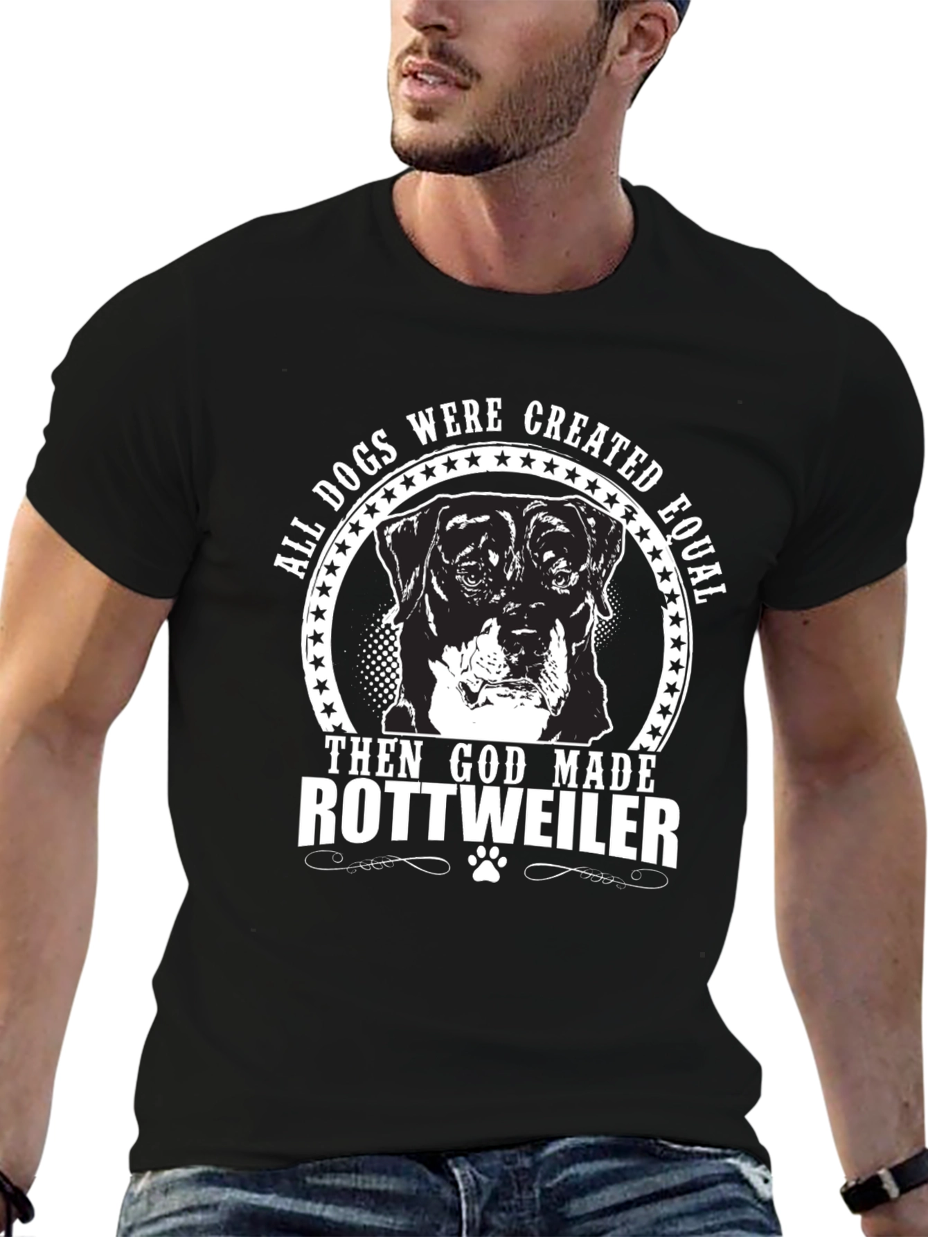 Rottweiler Dog Lover Graphic T-Shirt
