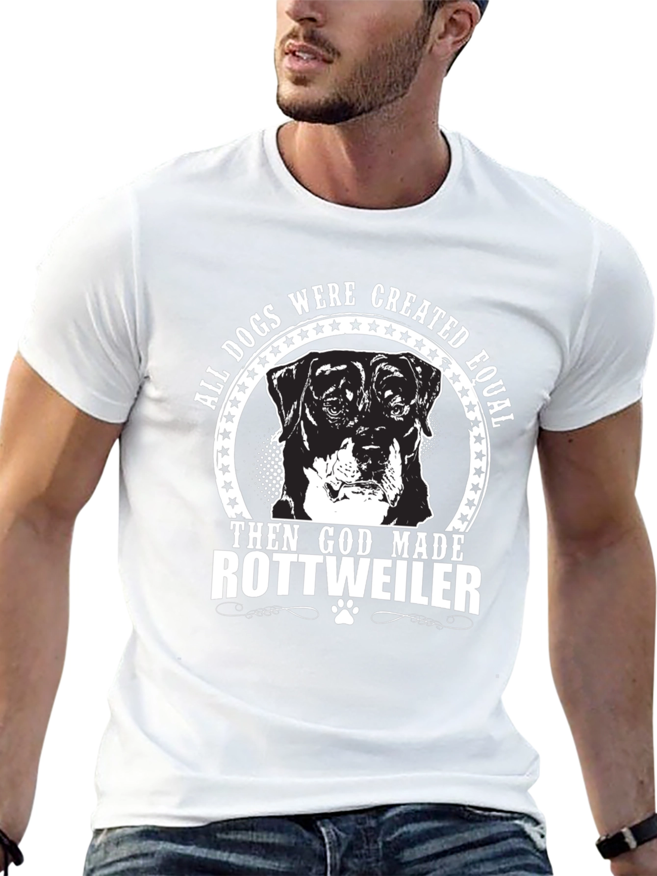 Rottweiler Dog Lover Graphic T-Shirt