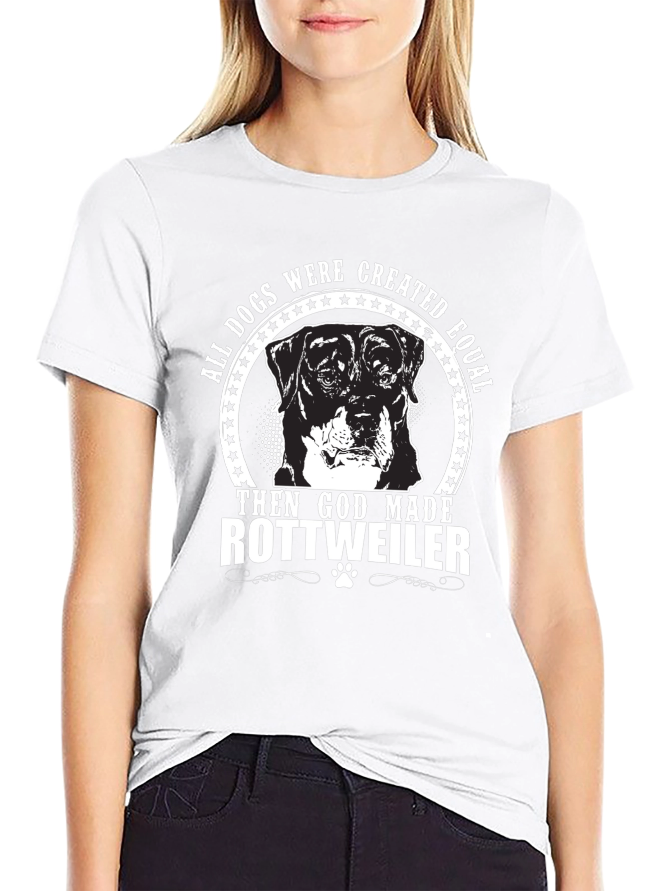 Rottweiler Dog Lover Graphic T-Shirt