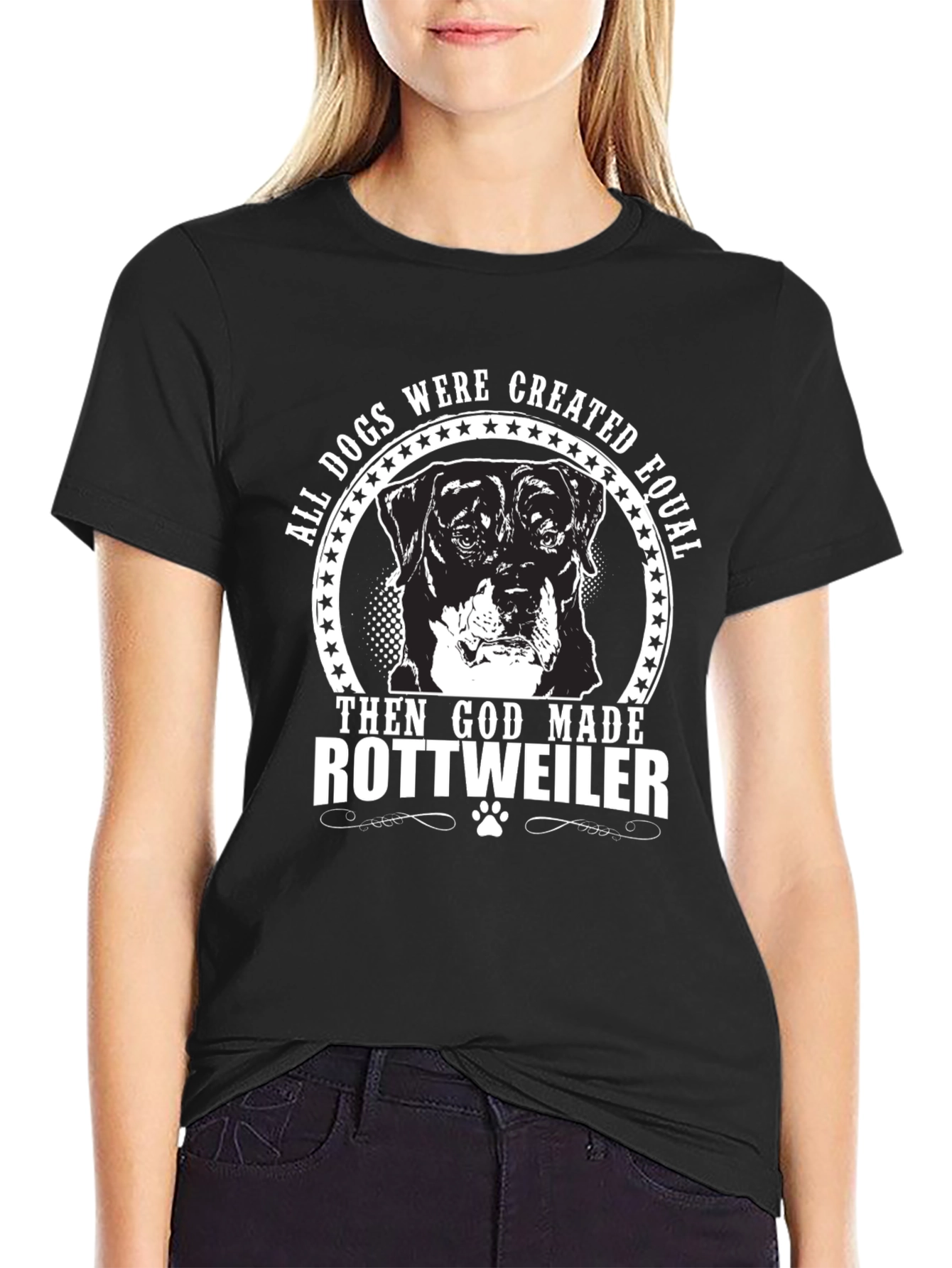 Rottweiler Dog Lover Graphic T-Shirt