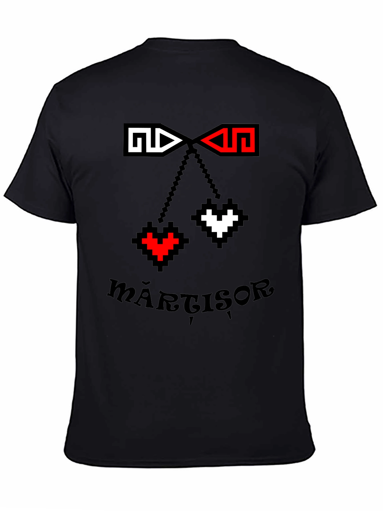 Mărțișor Pixel Art T-Shirt