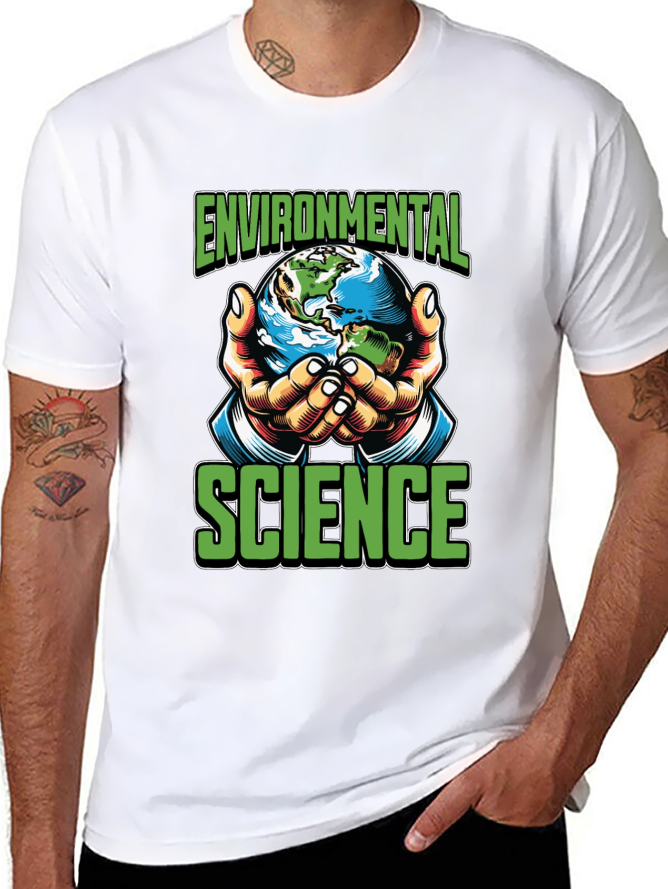 Environmental Science Earth Graphic T-Shirt