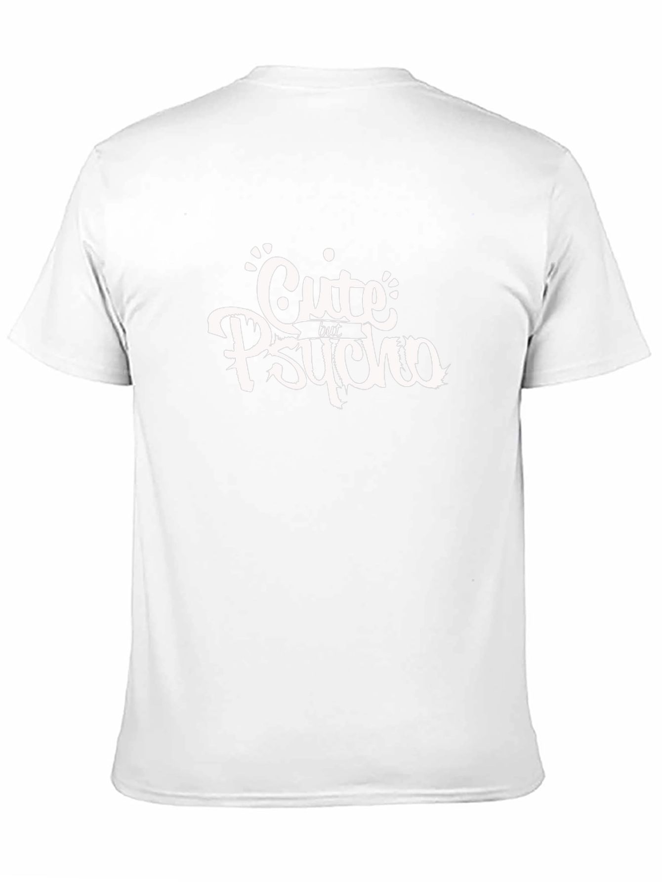 Cute But Psycho Black Graphic Tee