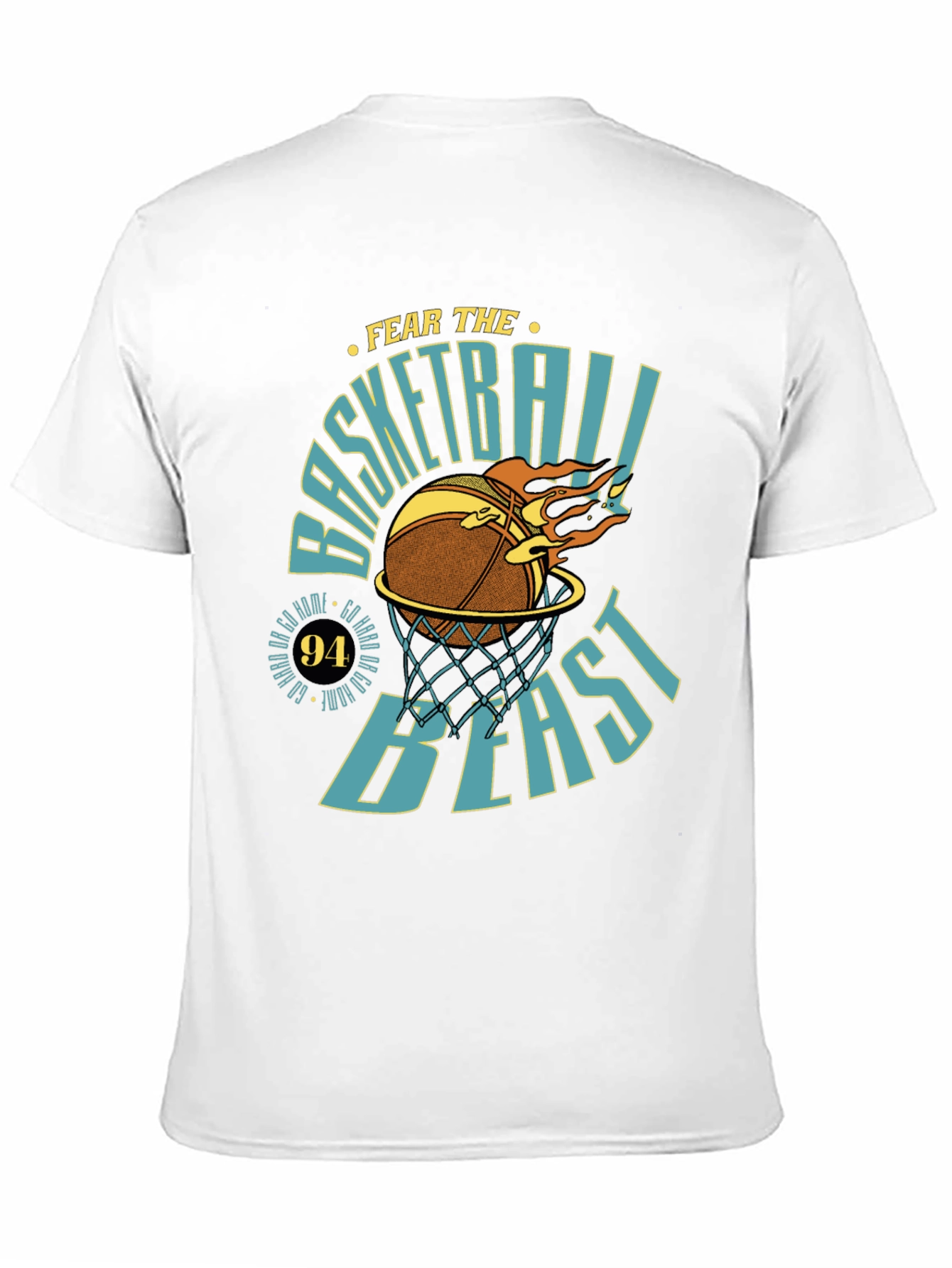 Basketball Beast Graphic T-Shirt