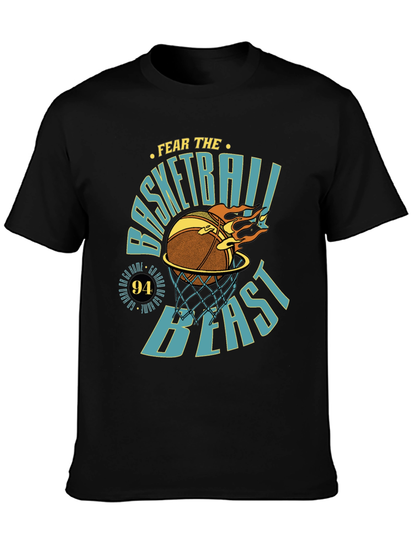 Basketball Beast Graphic T-Shirt