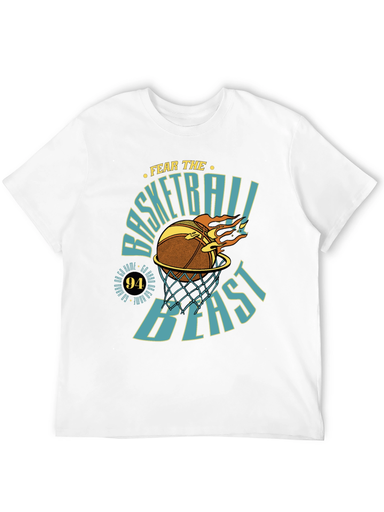 Basketball Beast Graphic T-Shirt