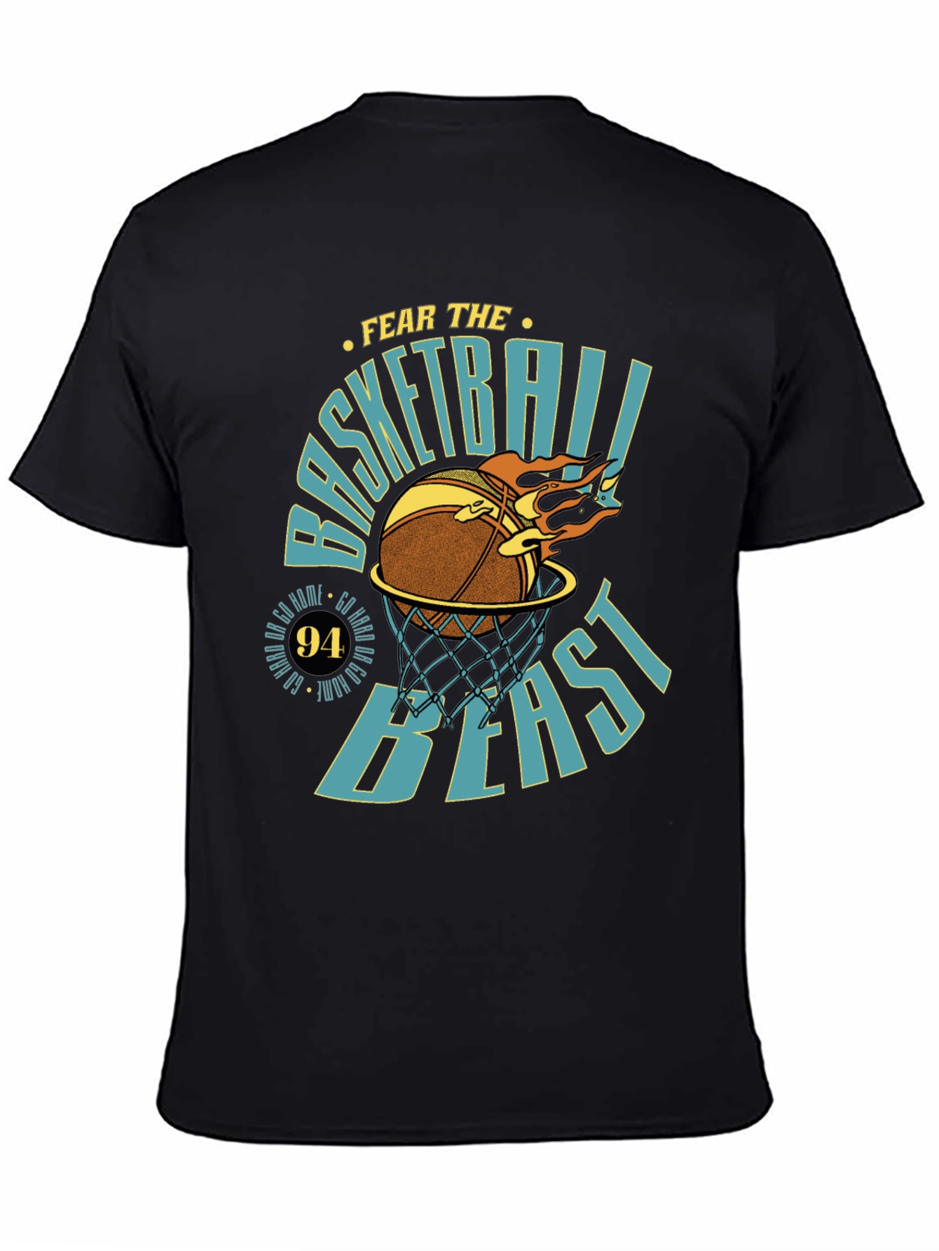 Basketball Beast Graphic T-Shirt