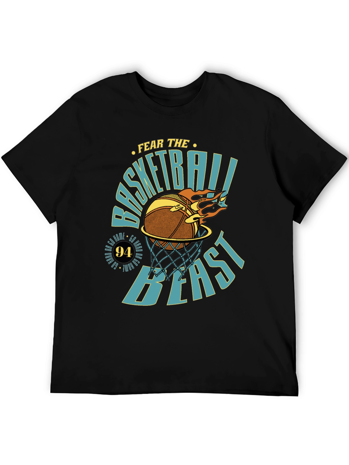 Basketball Beast Graphic T-Shirt