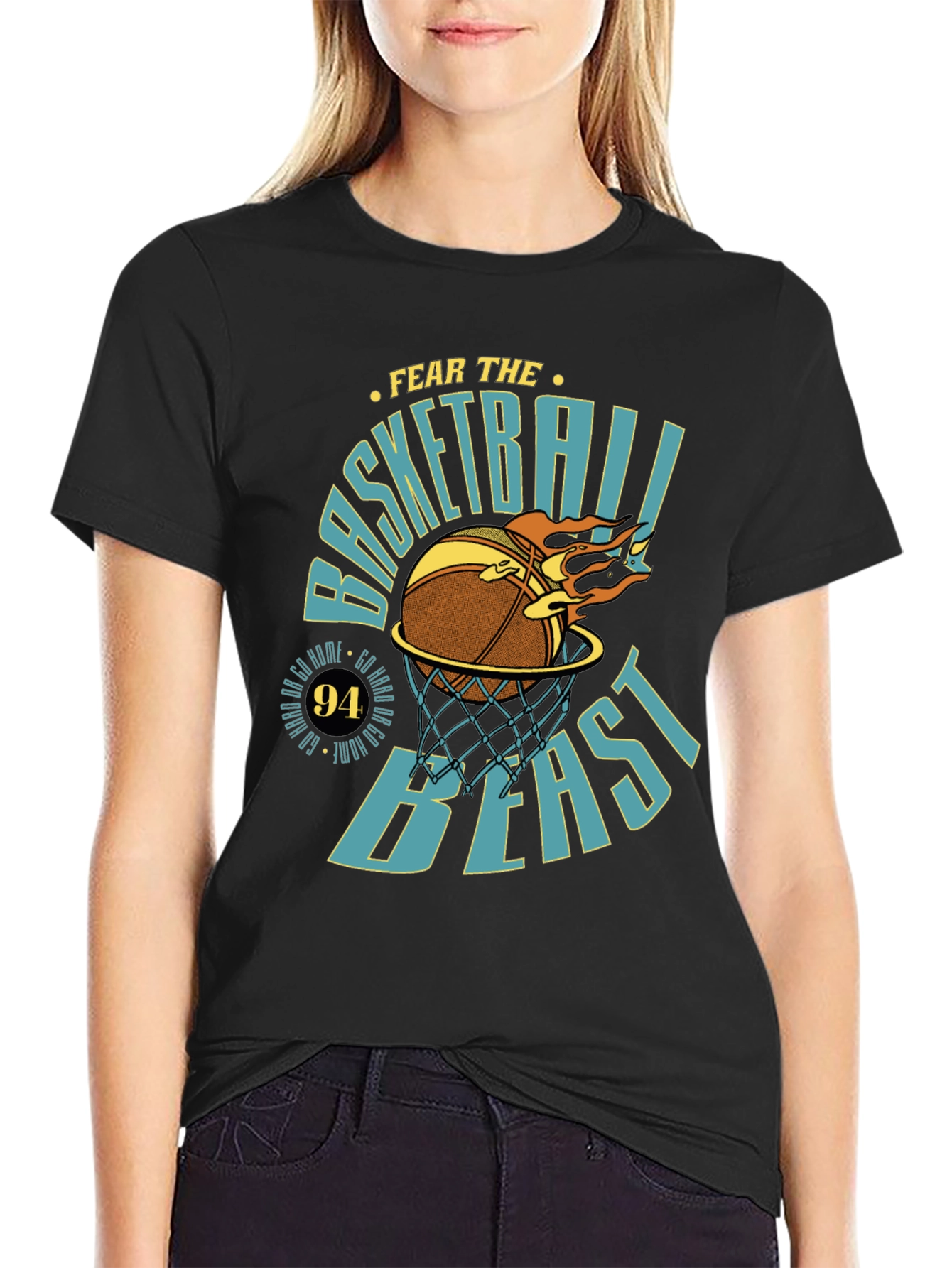 Basketball Beast Graphic T-Shirt