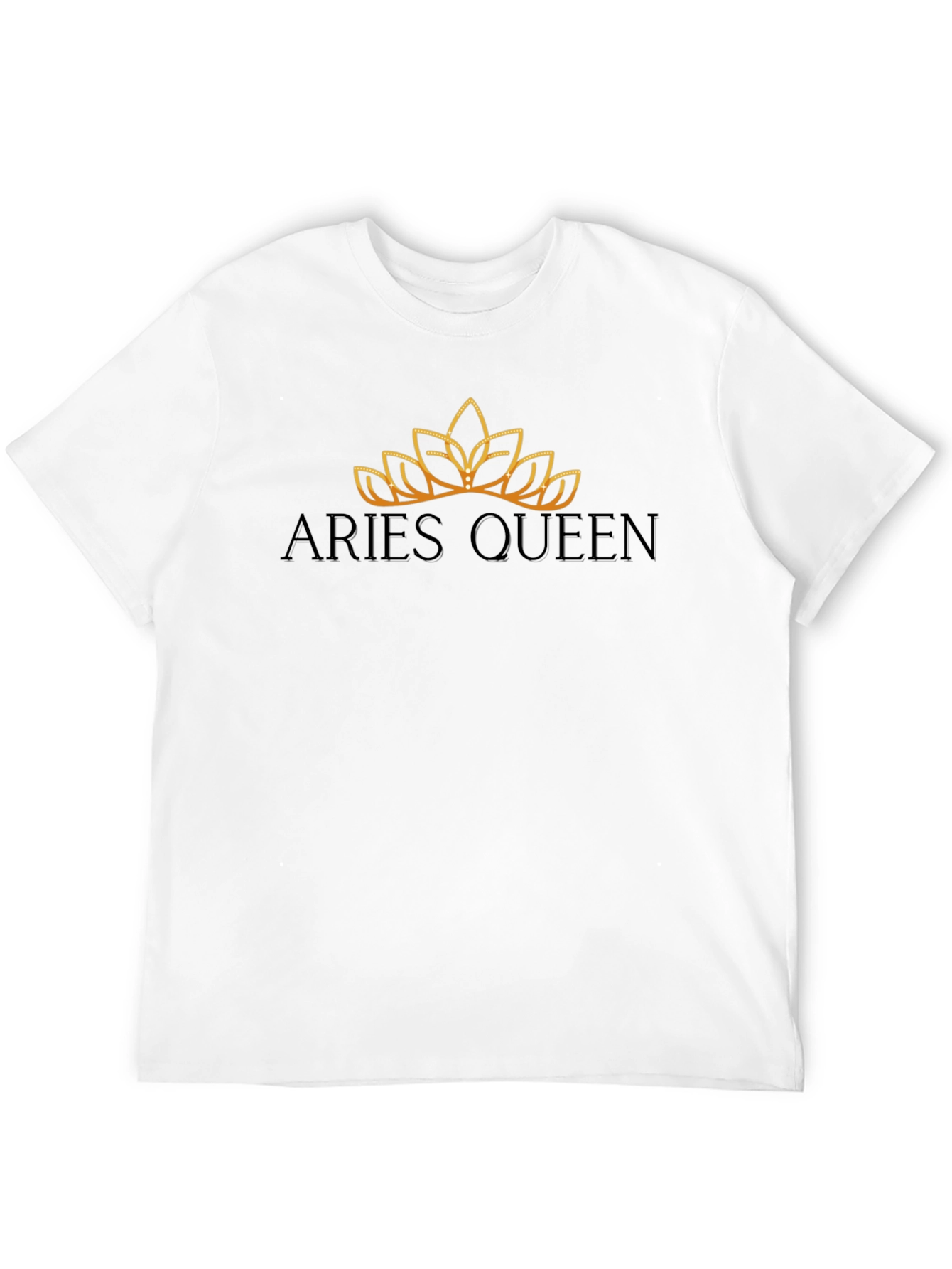 Aries Queen Graphic Tee - Zodiac Birthday Gift