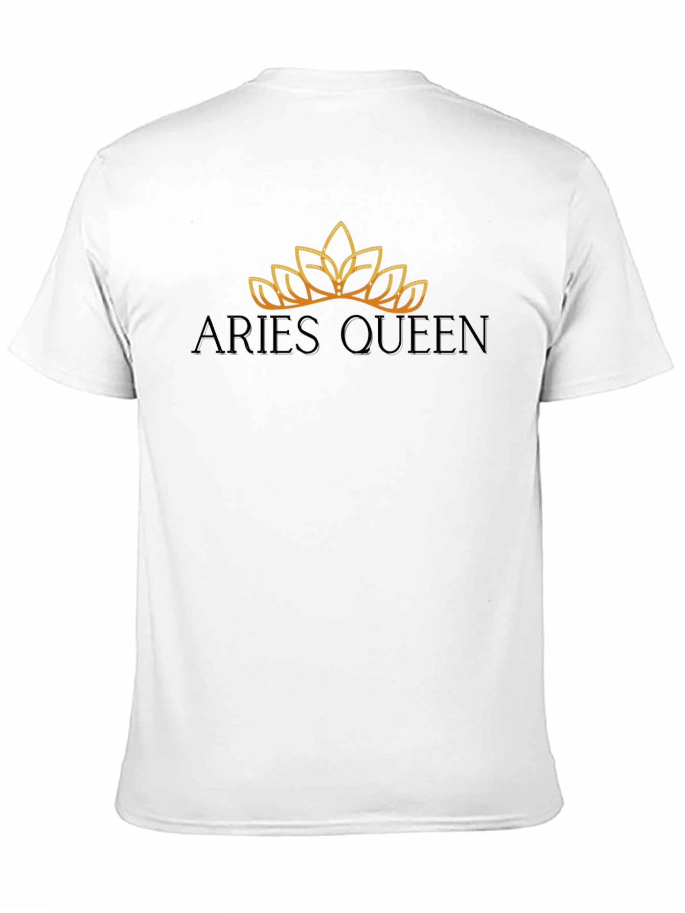 Aries Queen Graphic Tee - Zodiac Birthday Gift
