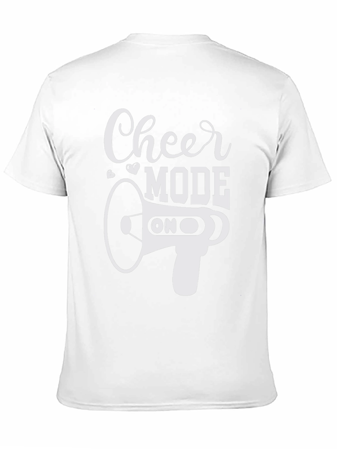 Cheer Mode On Black Graphic Tee