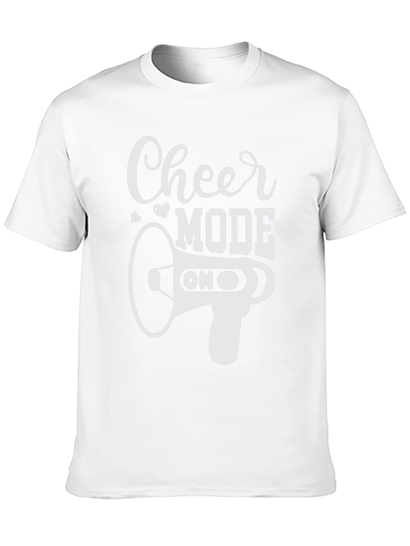 Cheer Mode On Black Graphic Tee