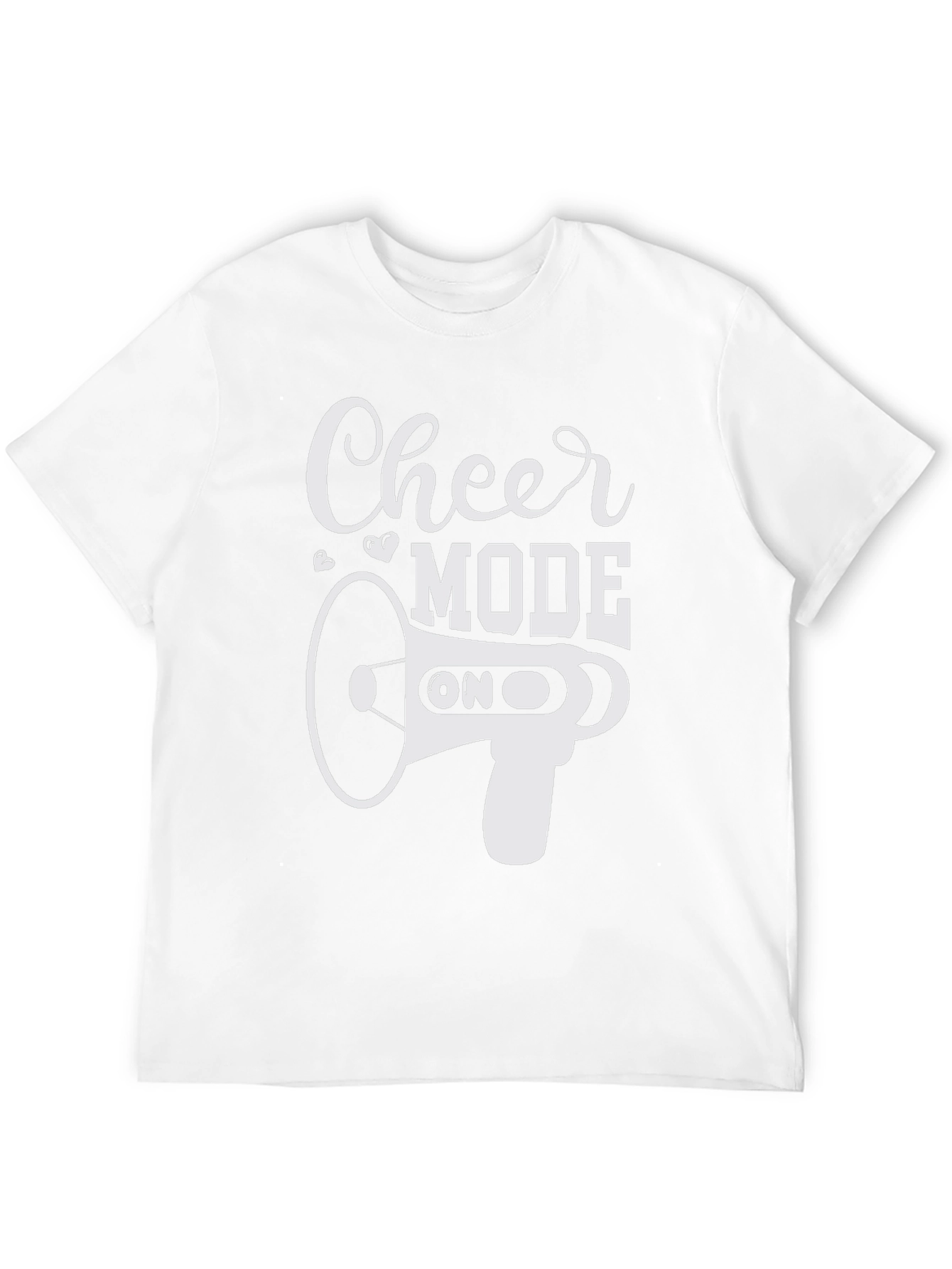 Cheer Mode On Black Graphic Tee