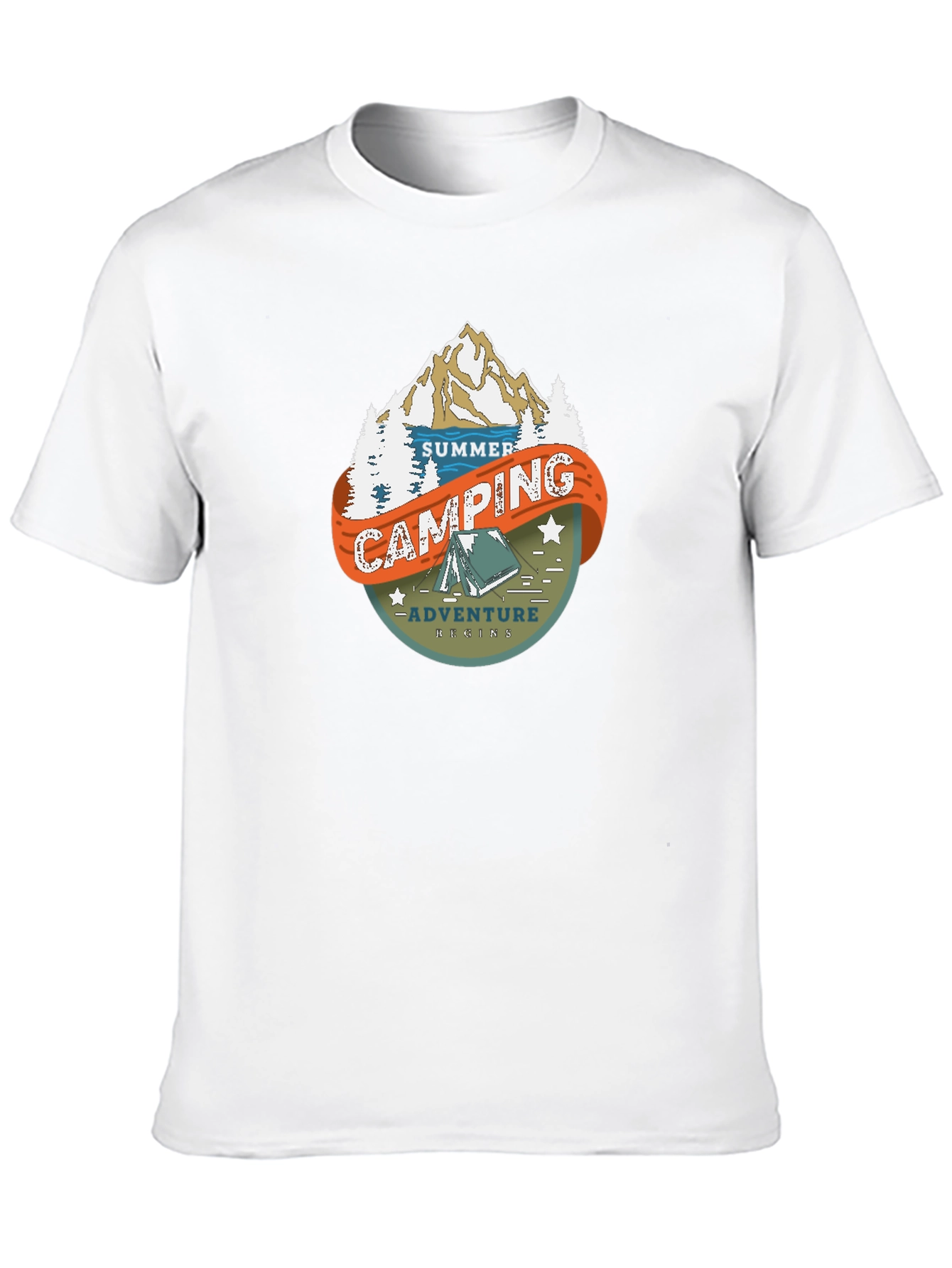 Summer Camping Adventure T-Shirt