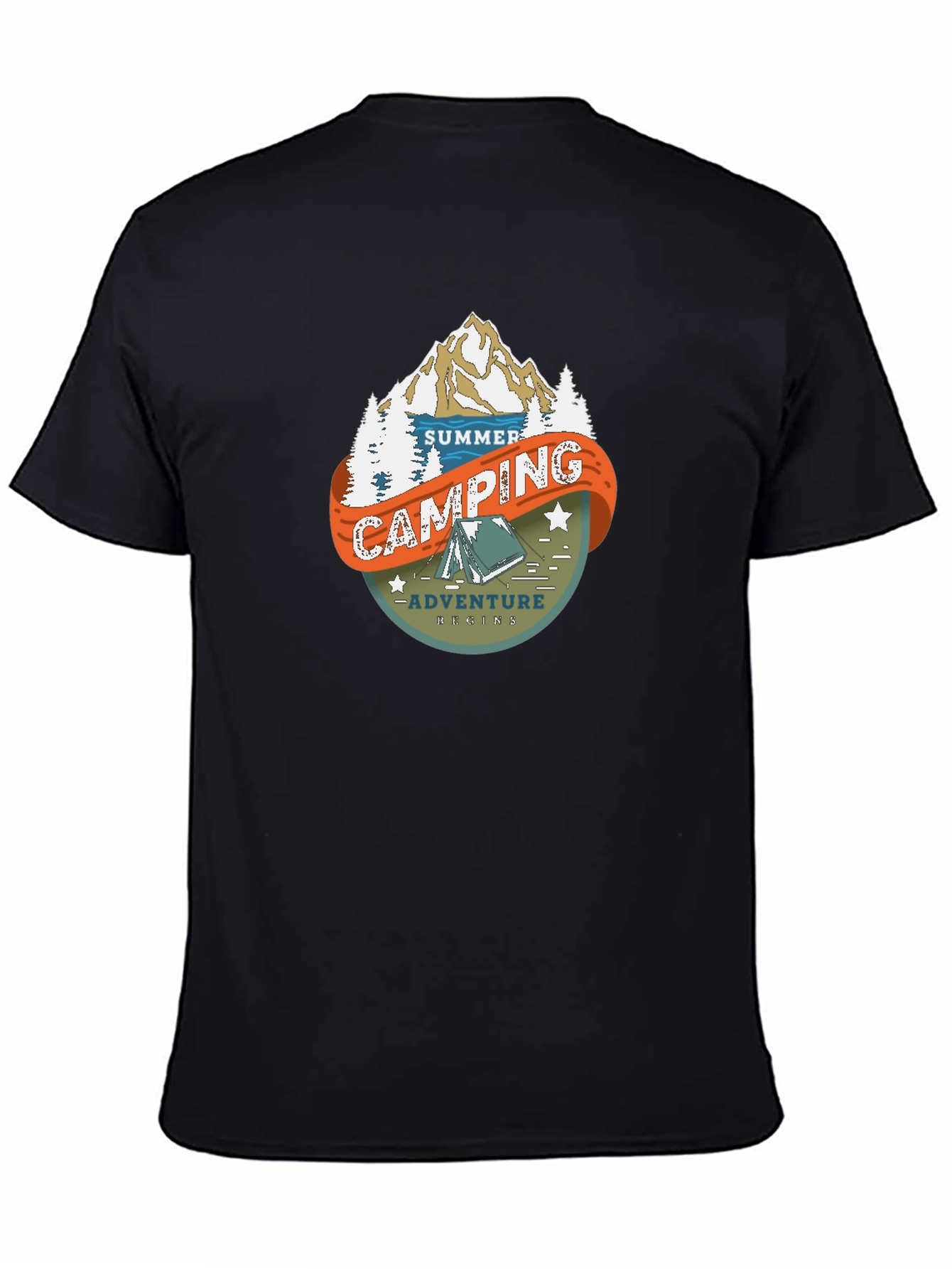 Summer Camping Adventure T-Shirt