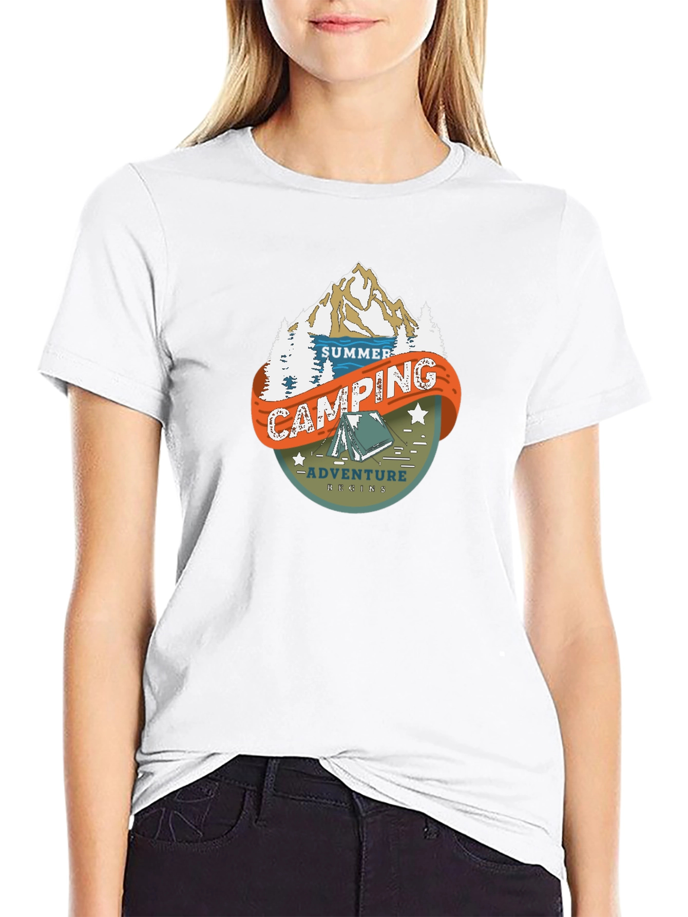 Summer Camping Adventure T-Shirt