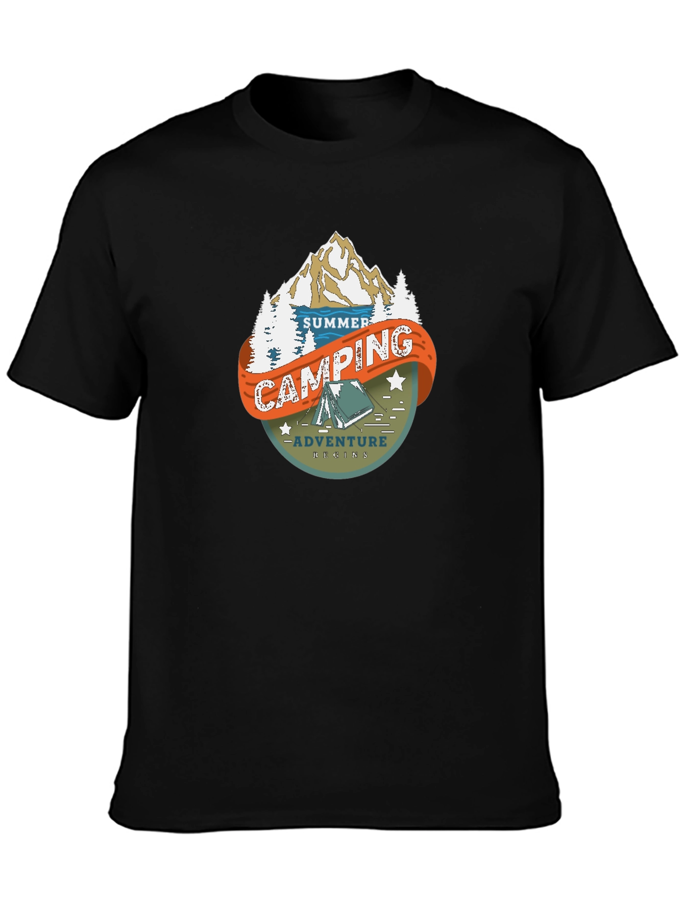 Summer Camping Adventure T-Shirt