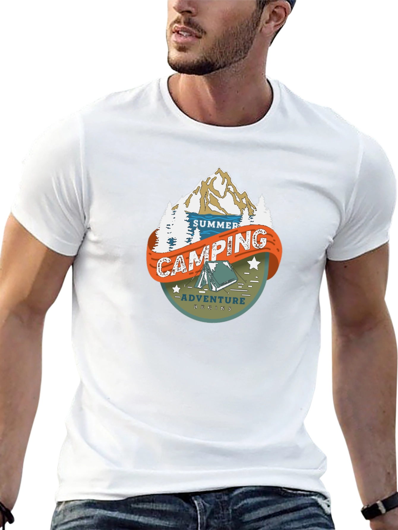 Summer Camping Adventure T-Shirt