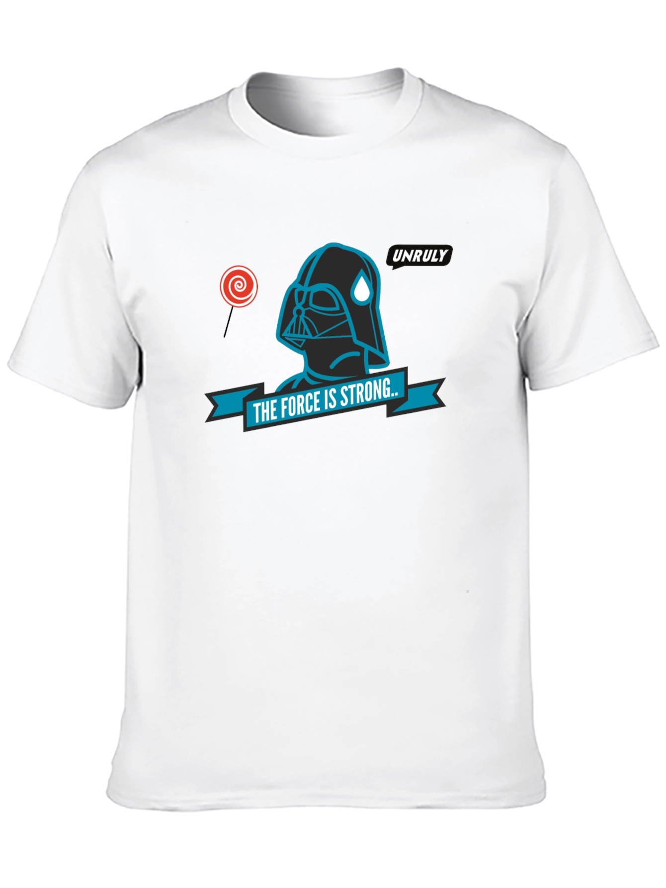 The Force Is Strong Graphic T-Shirt - Black