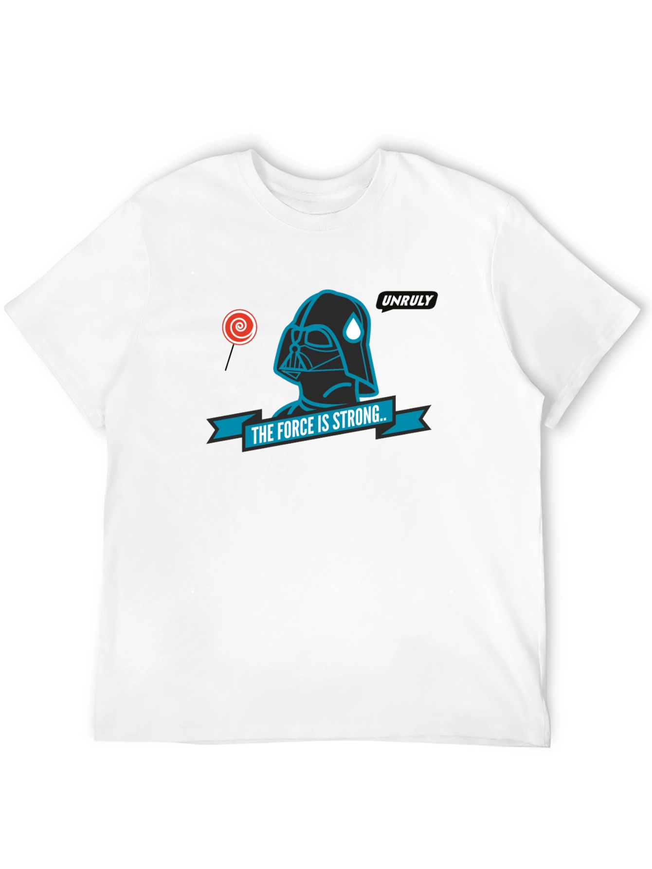 The Force Is Strong Graphic T-Shirt - Black