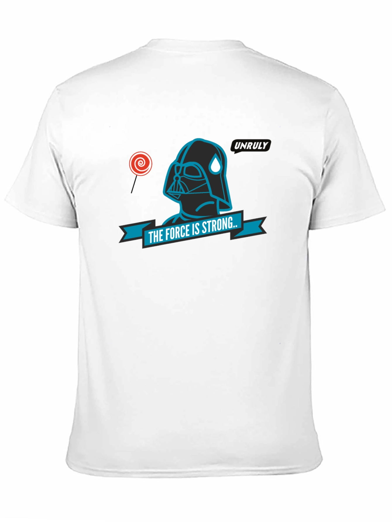 The Force Is Strong Graphic T-Shirt - Black
