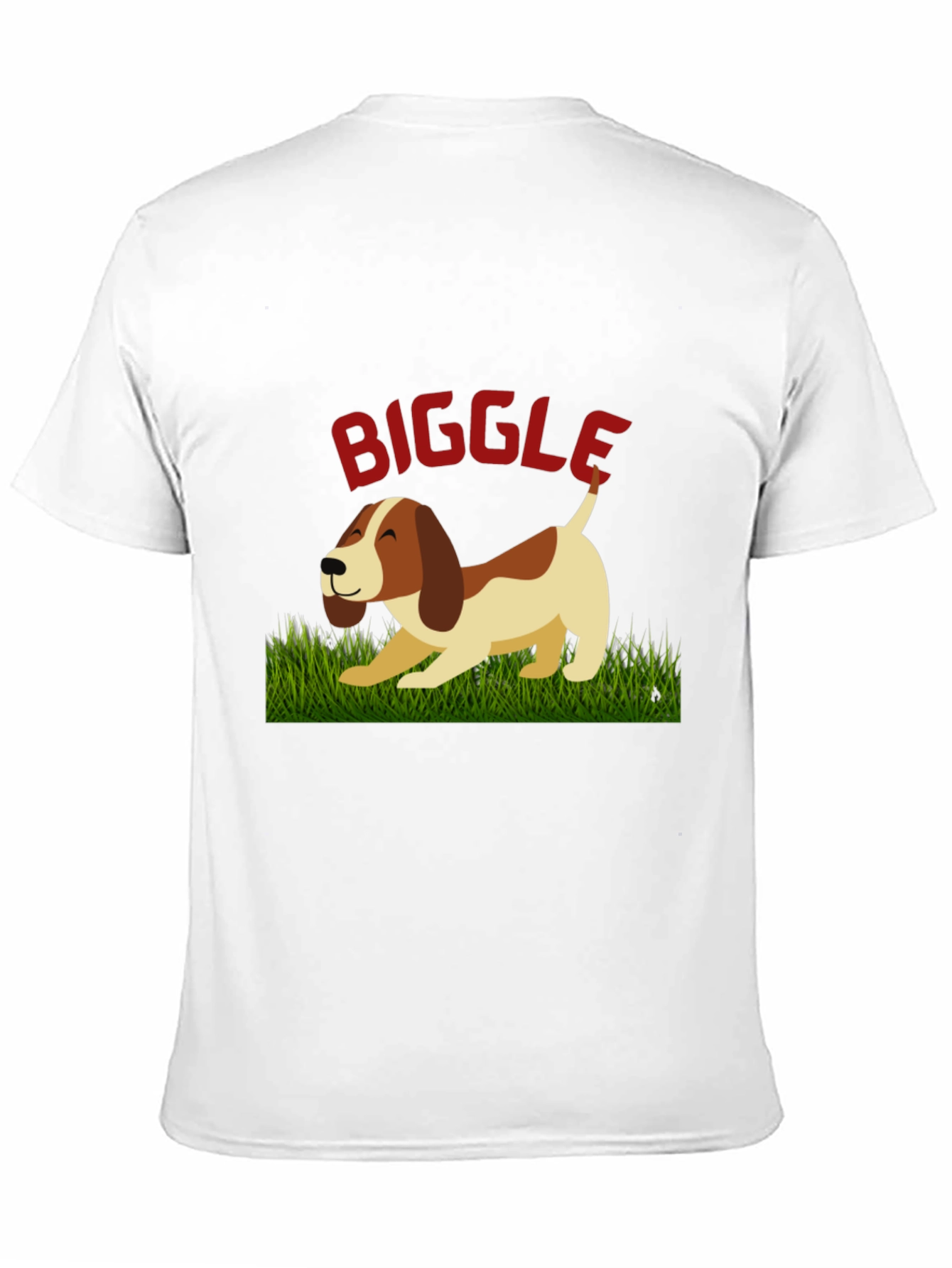 Biggle Dog Graphic Tee - Unisex Black T-Shirt