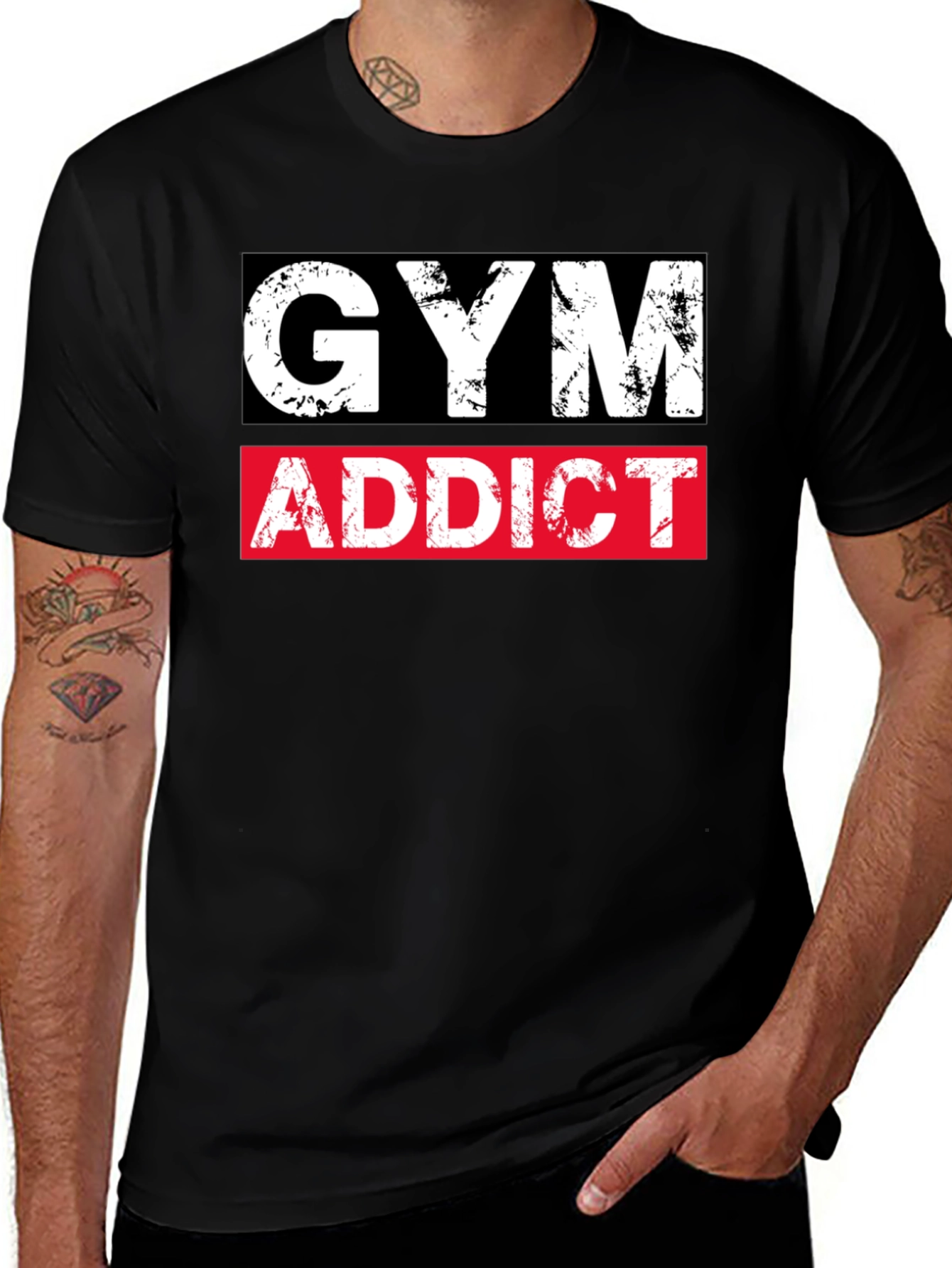 Gym Addict T-Shirt - Workout Apparel