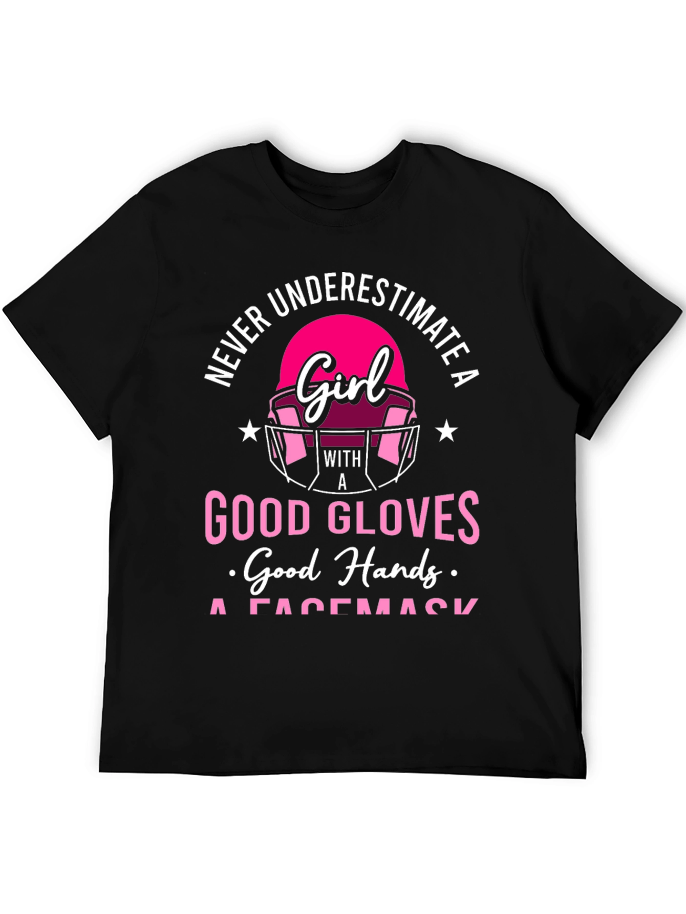 Girl Football Player T-Shirt
