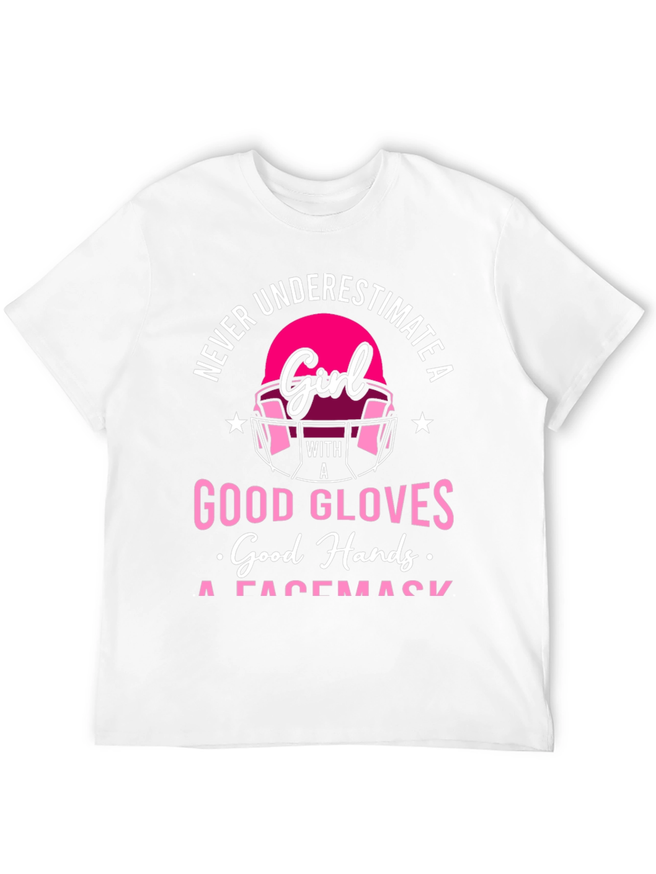 Girl Football Player T-Shirt